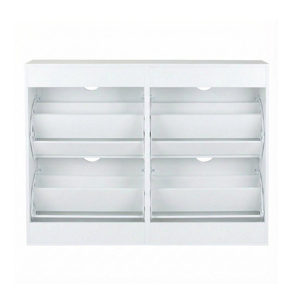 36 Pair Shoe Storage Cabinet White | Simpledeals