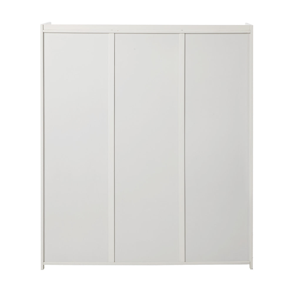 7 Tier Shoe Storage Cabinet Rattan White | Simpledeals