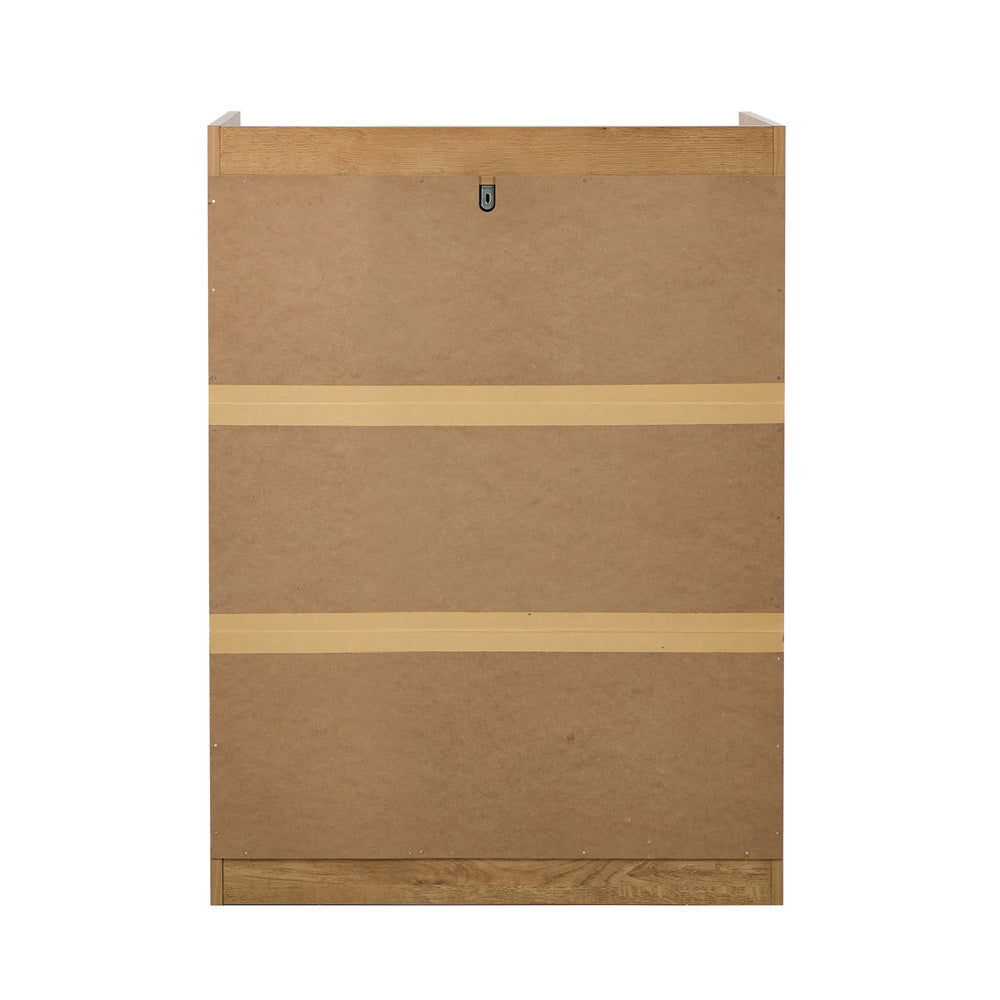 5-Tier Shoe Storage Cabinet 2 Doors | Simpledeals