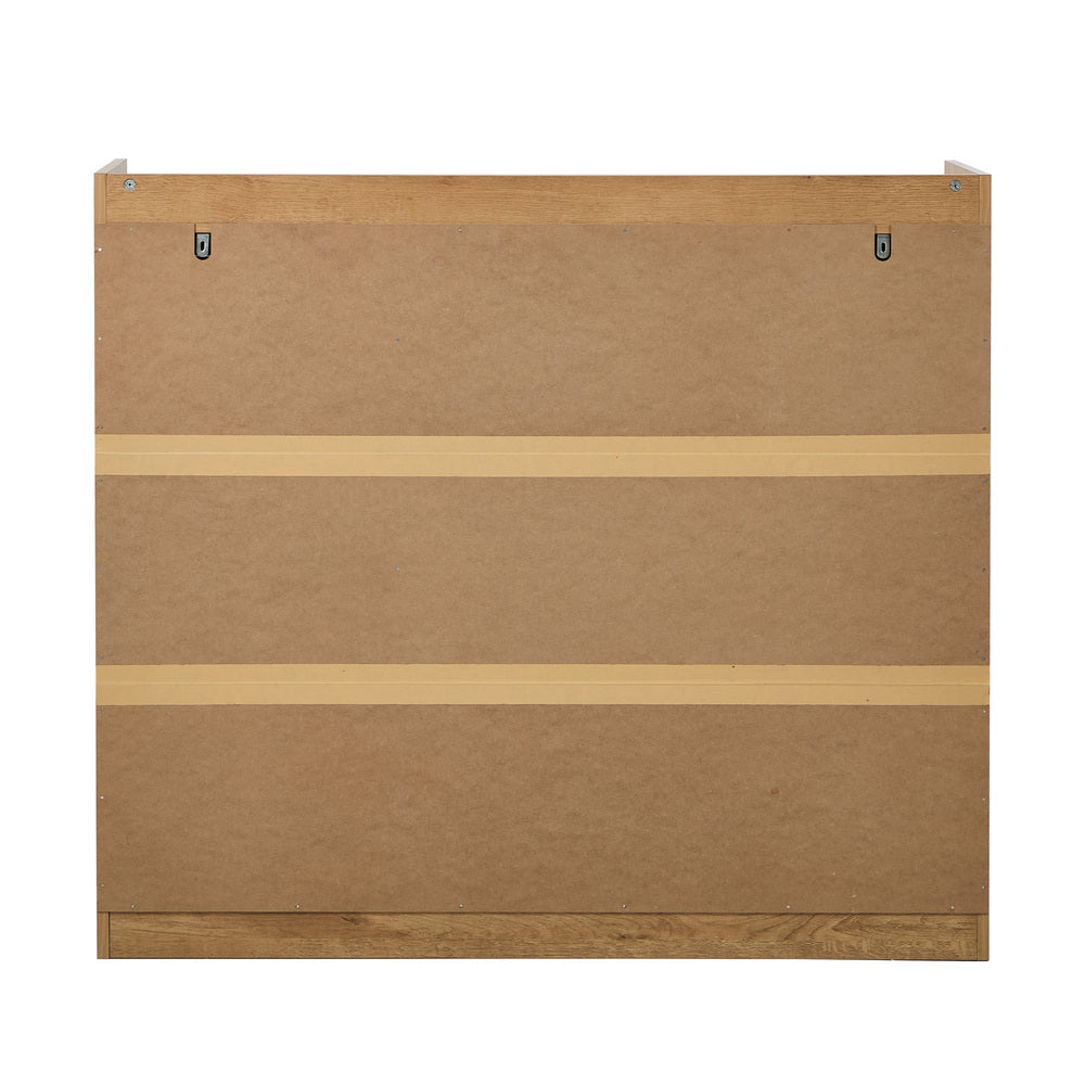 5-Tier Shoe Cabinet 3 Door Storage Cupboard | Simpledeals