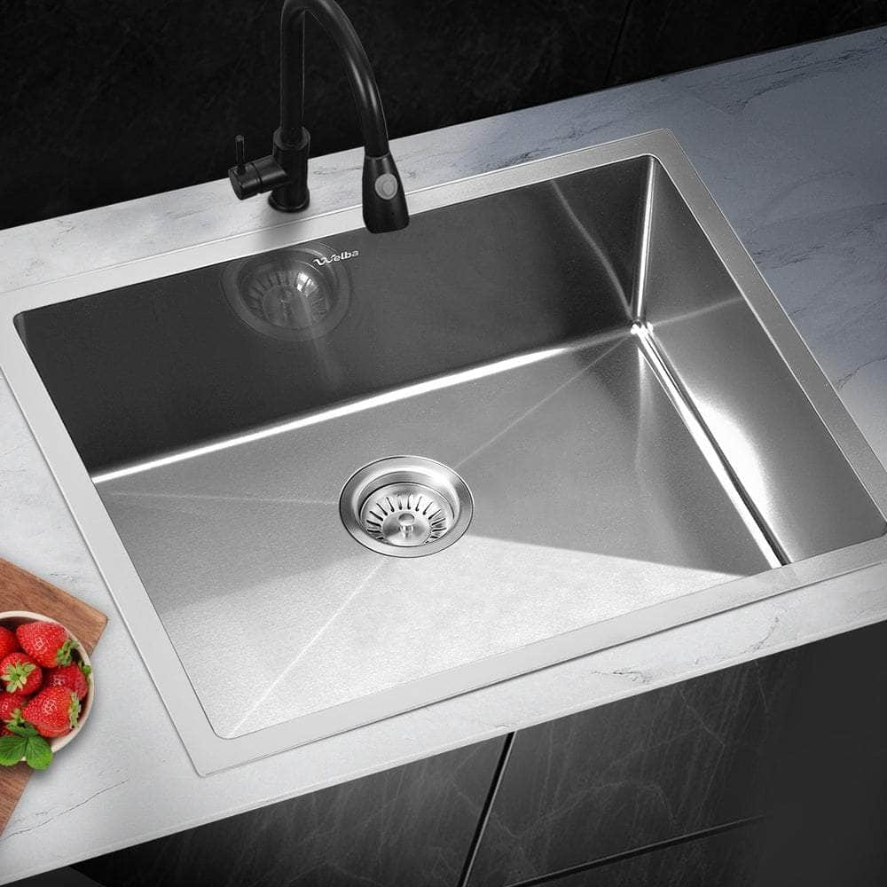 Kitchen Sink Basin Stainless Steel Bathroom Laundry
