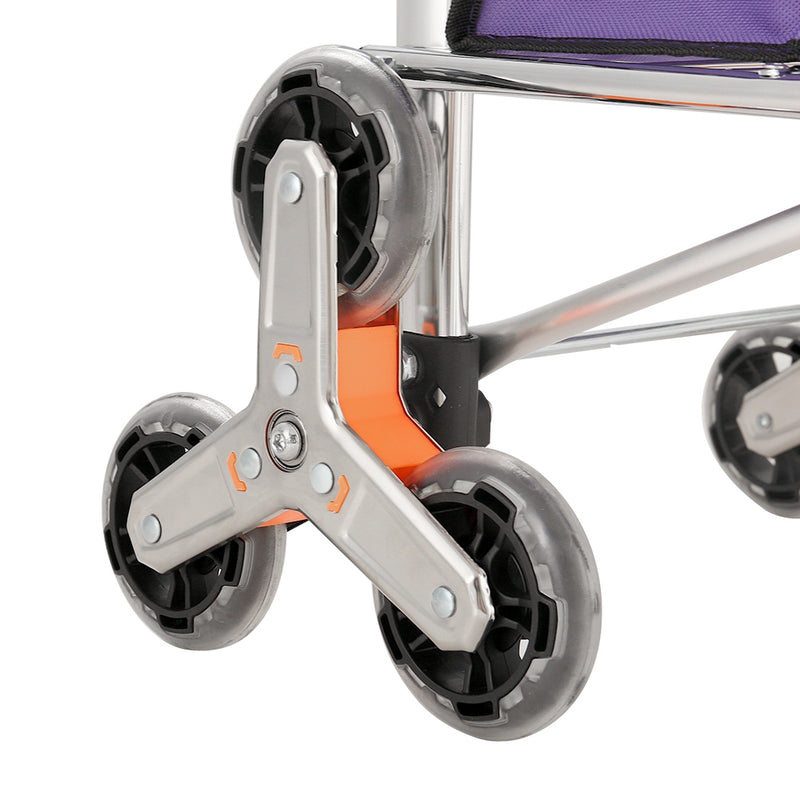 Foldable Shopping Cart Trolley 35L Grocery Bag Rolling