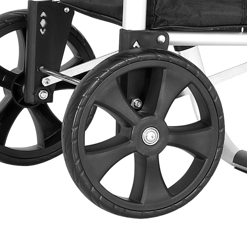 Foldable Shopping Cart Trolley Grocery Storage Portable