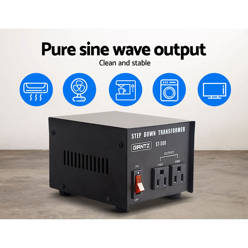 Step Down Transformer 500W 240V To 110V Stepdown Voltage