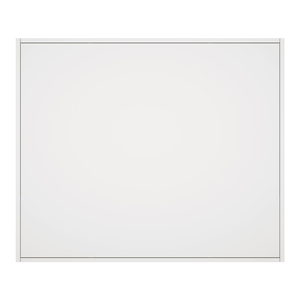 Bathroom Mirror Cabinet LED Wall Storage Black/White
