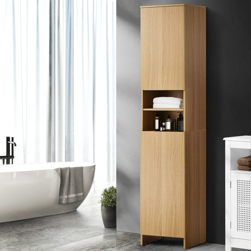 Bathroom Cabinet Storage Laundry Floor Cupboard