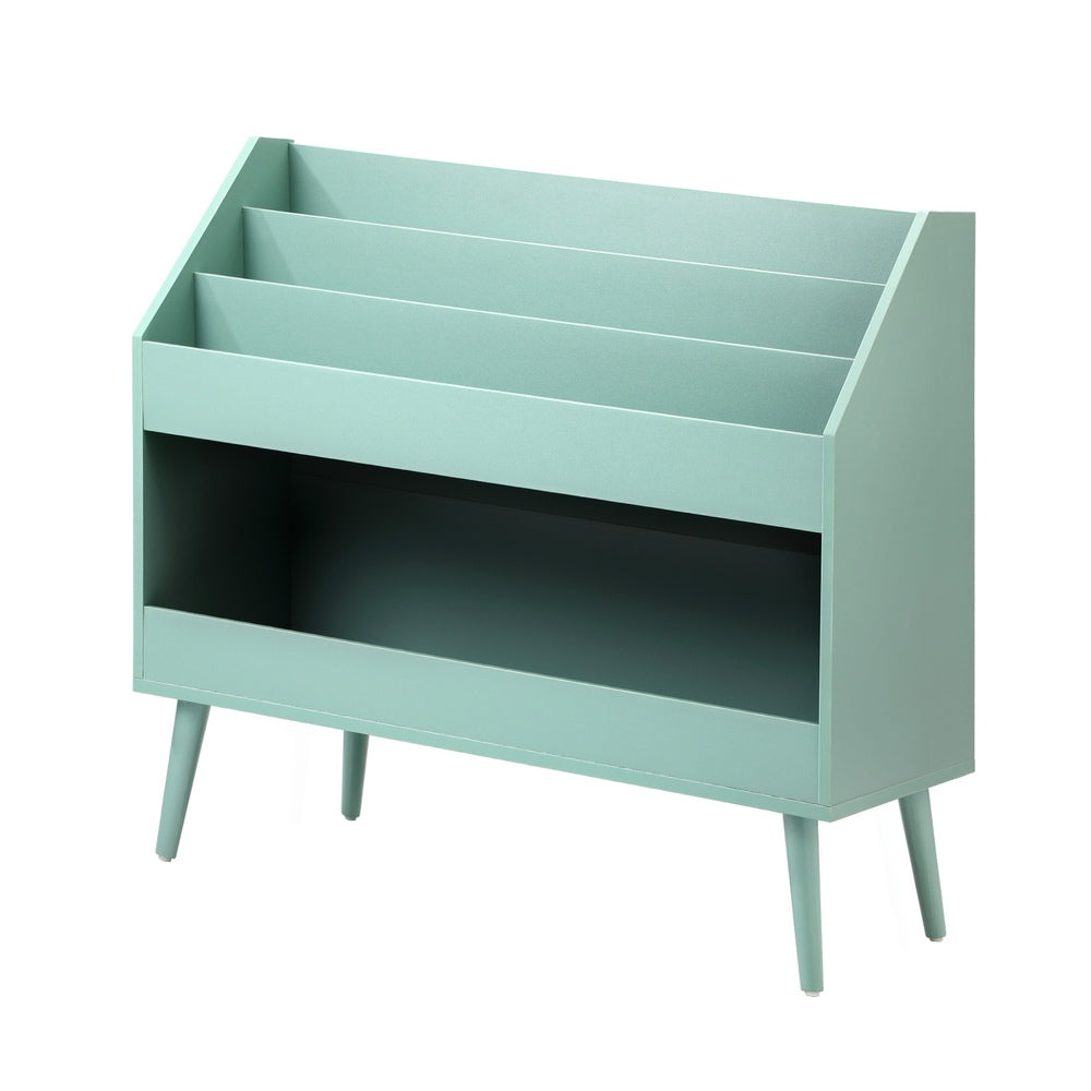 Kids Bookshelf Toy Storage Organiser Green | Simpledeals