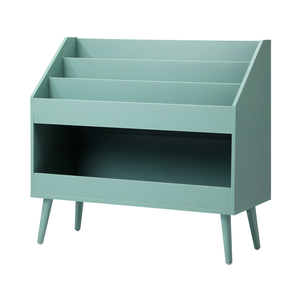 Kids Bookshelf Toy Storage Organiser Green | Simpledeals
