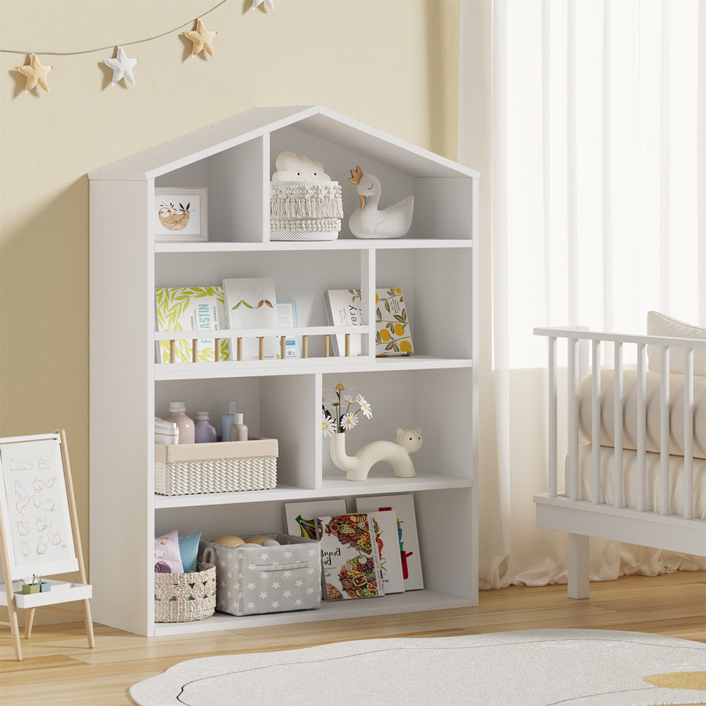 Kids Bookshelf Bookcase Organiser Display Shelf