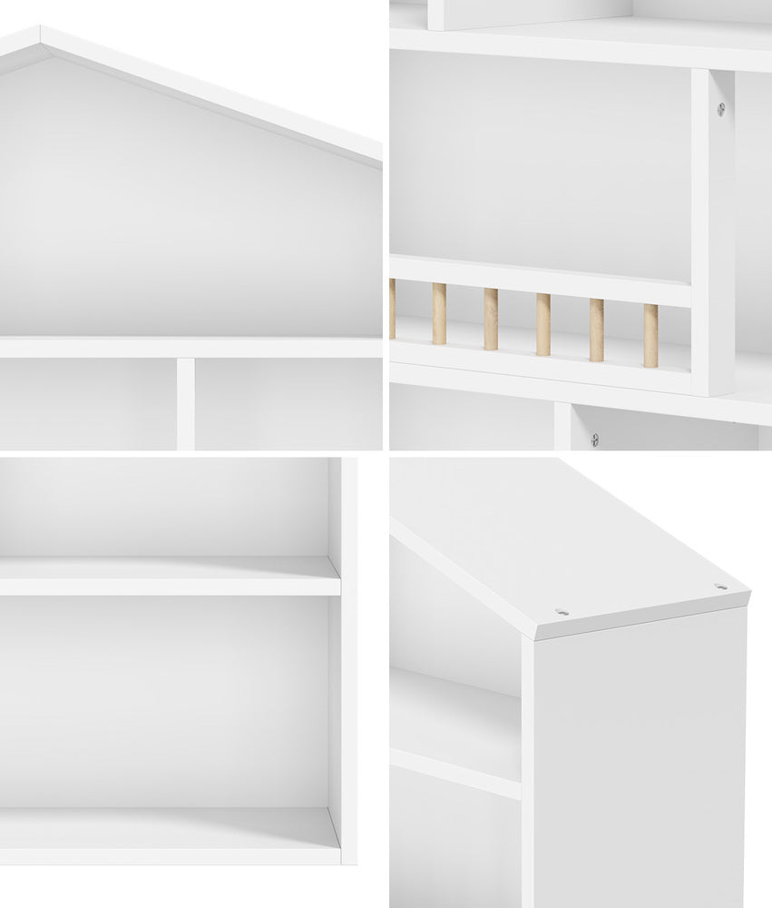 Kids Bookshelf Bookcase Organiser Display Shelf