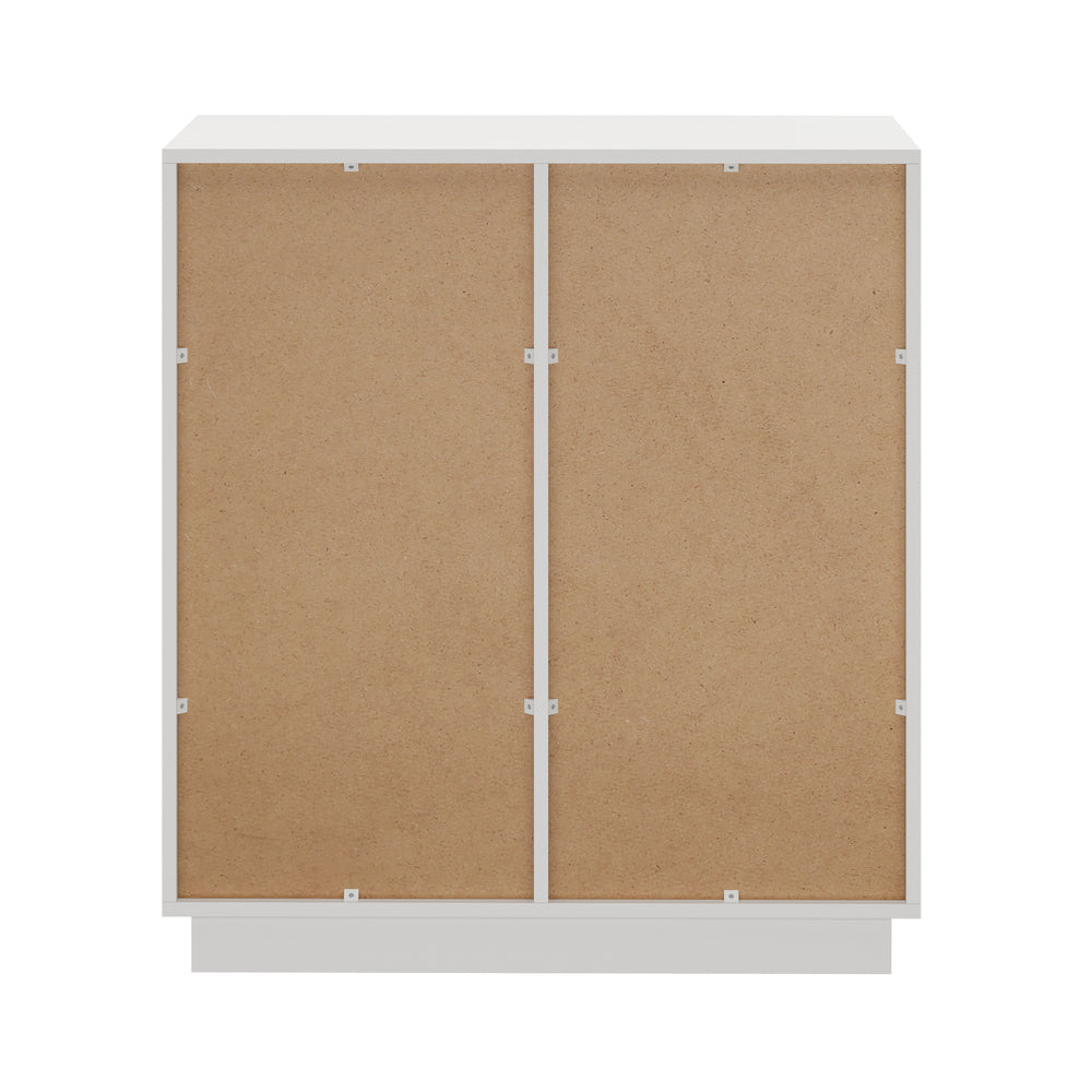 Buffet Storage Cabinet 4 Drawers White | Simpledeals
