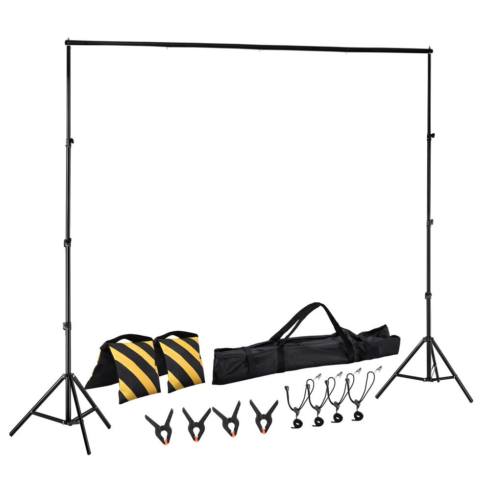 2.5X3M Photography Backdrop Stand Kit Studio Screen Photo