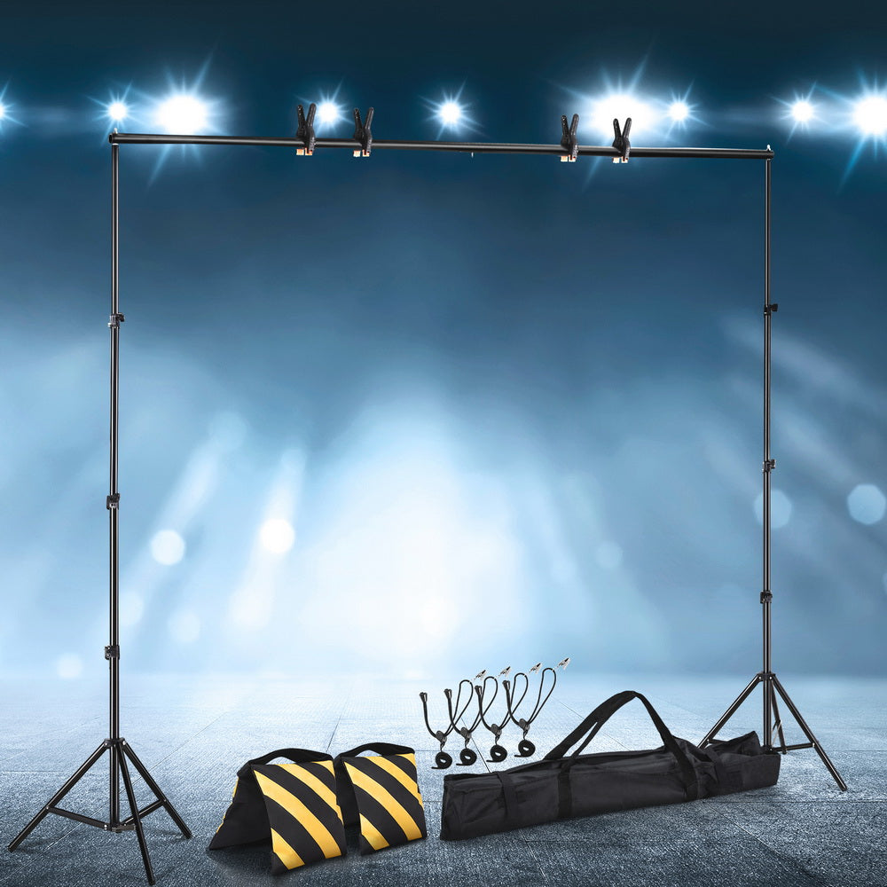 2.5X3M Photography Backdrop Stand Kit Studio Screen Photo