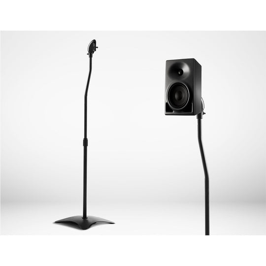 Speaker Stand 75-112Cm Adjustable Height Surround Sound Studio Home 2Pcs - Speaker Accessories