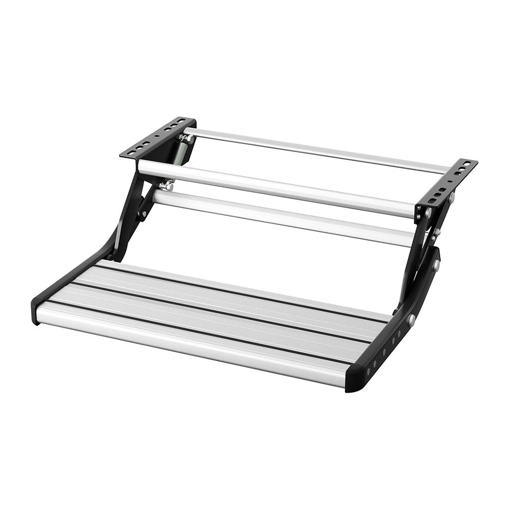 200KG Heavy Duty Caravan Step Folding Pull Out Portable RV Camper Trailer Tools