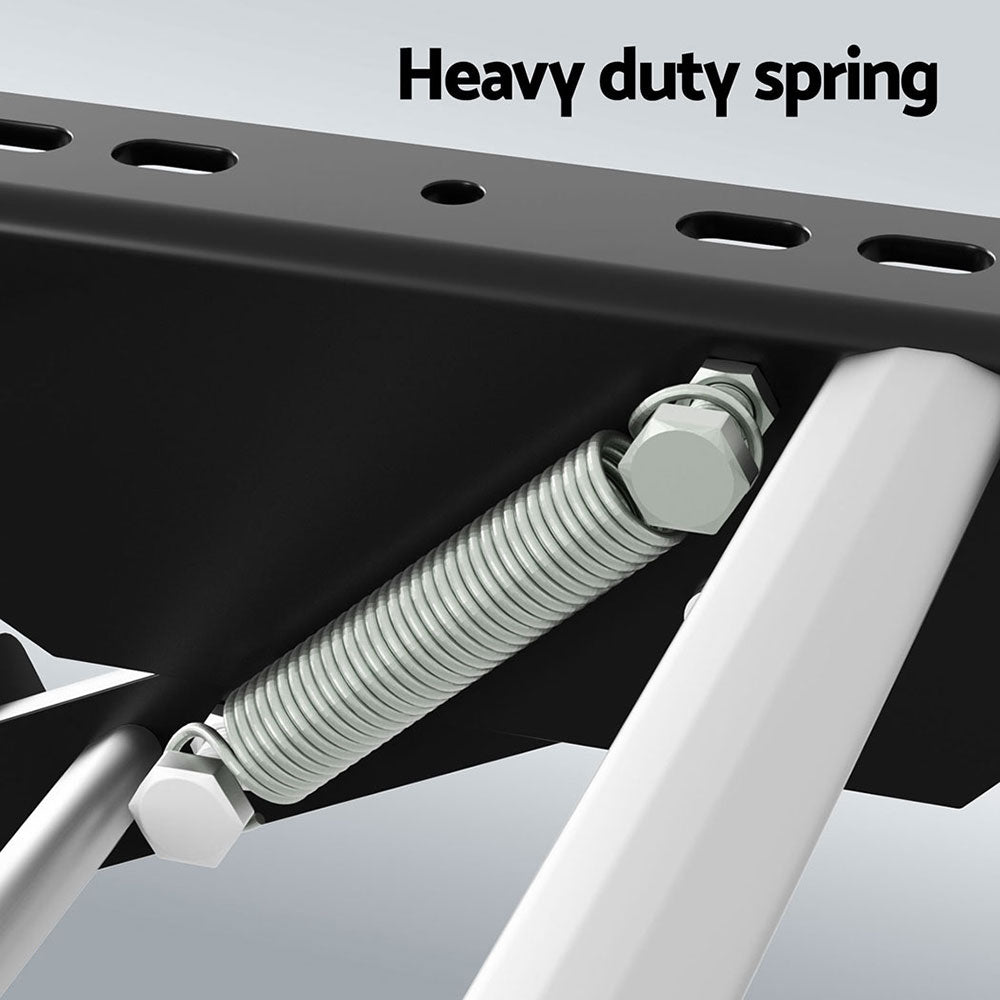 200KG Heavy Duty Caravan Step Folding Pull Out Portable RV Camper Trailer Tools