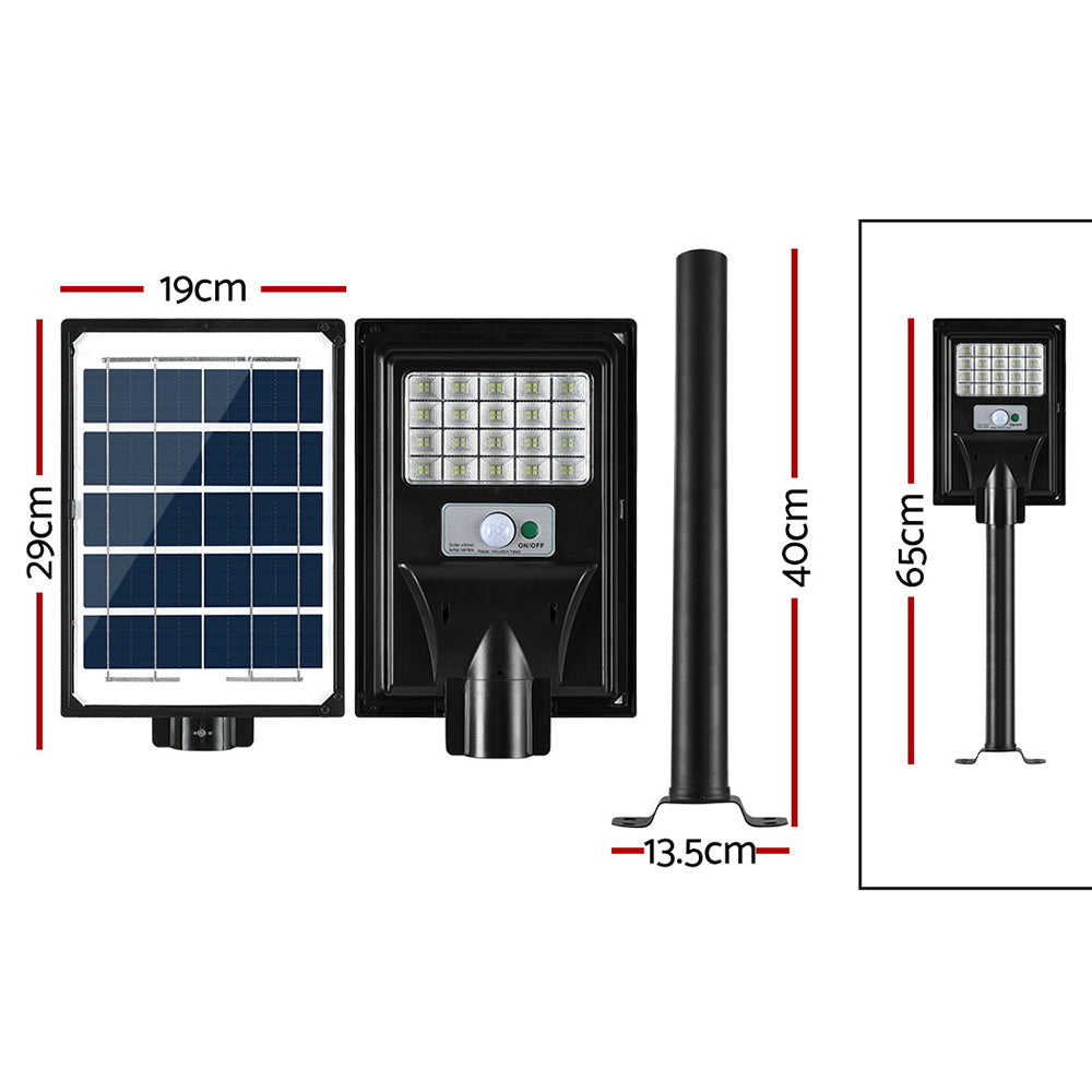 80 Led Solar Street Light Flood Motion Sensor Remote | Night Lights & Ambient Lighting - photo 6