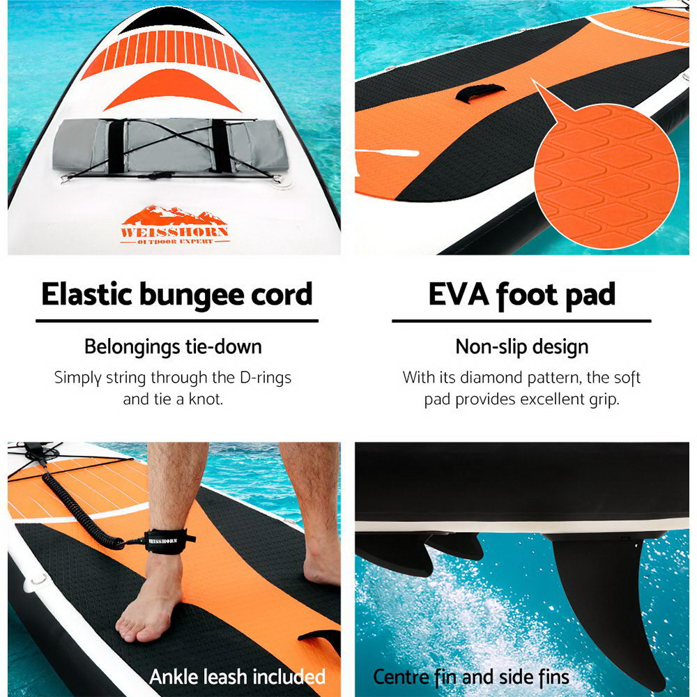 Stand Up Paddle Board Inflatable 11ft SUP Surfboard Paddleboard Kayak