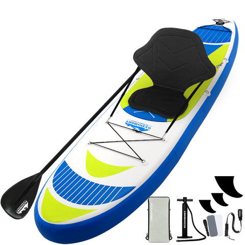 Stand Up Paddle Boards 11ft Inflatable SUP Surfboard Paddleboard Kayak