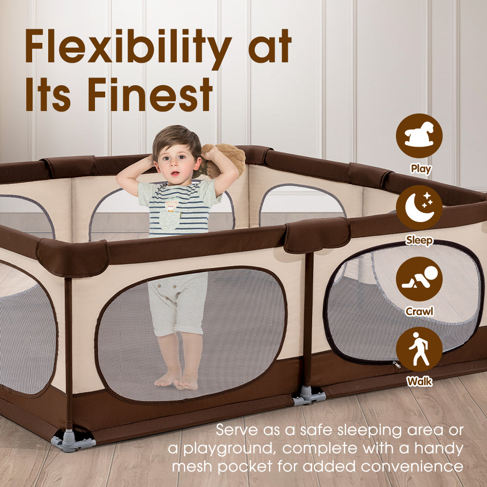 Baby Playpen Kids Safety Gate 150x180cm