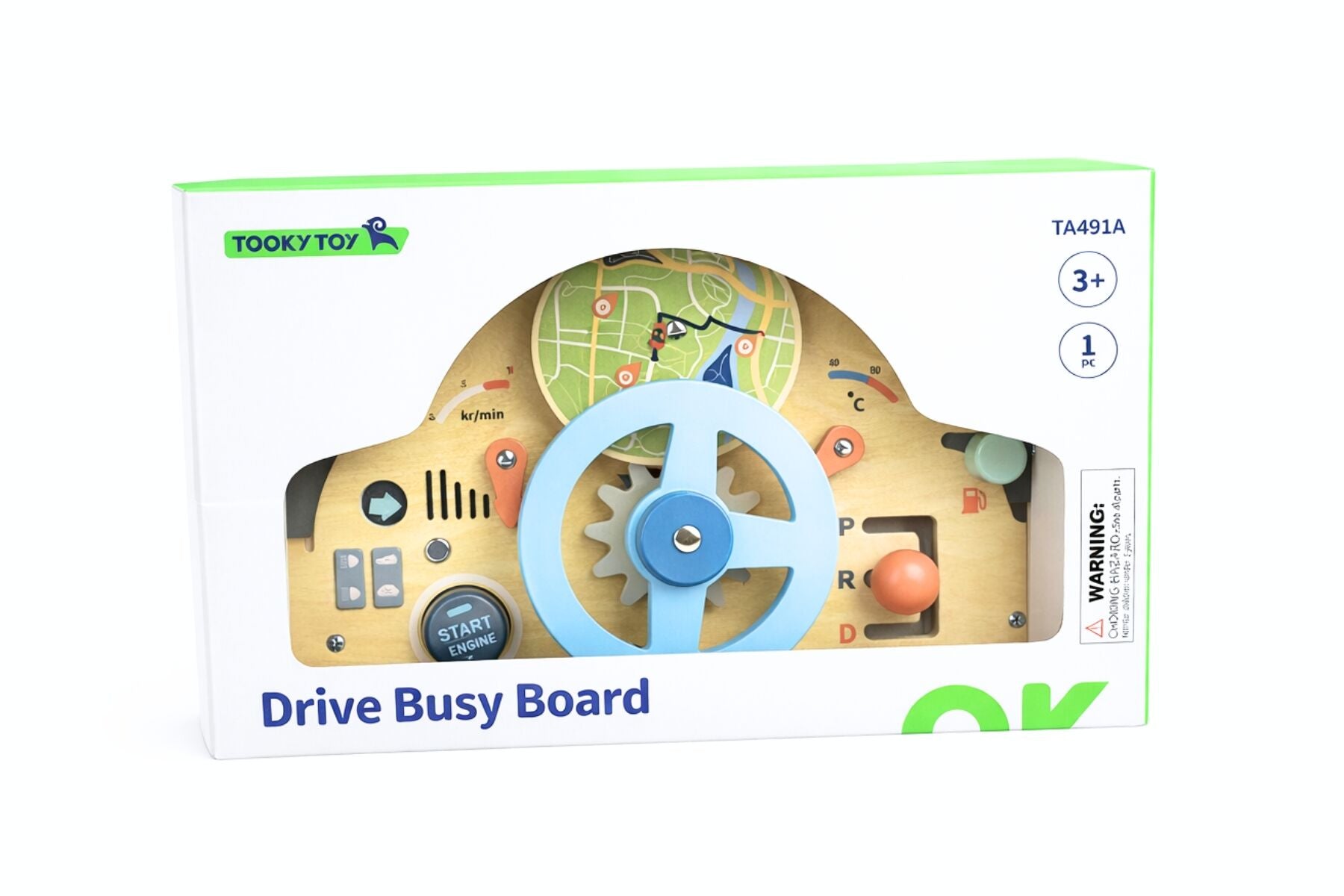 Driving Board Interactive Play 29x8x17.5cm