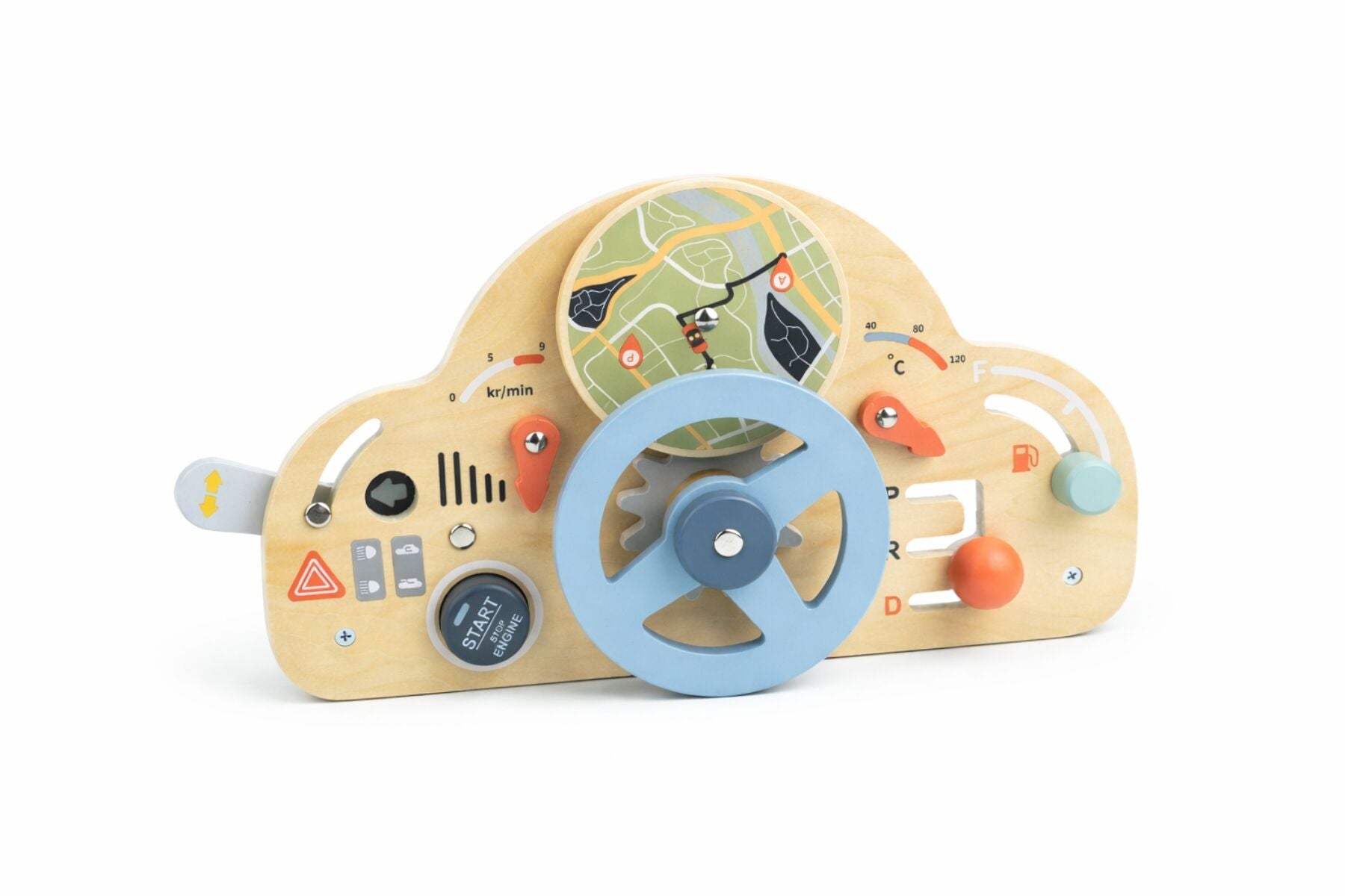 Driving Board Interactive Play 29x8x17.5cm