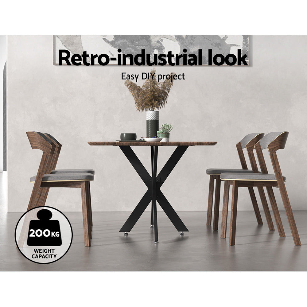 Table Tops & Bases - Starburst Table Legs Coffee Dining Table Legs Diy Metal Leg 150X78Cm