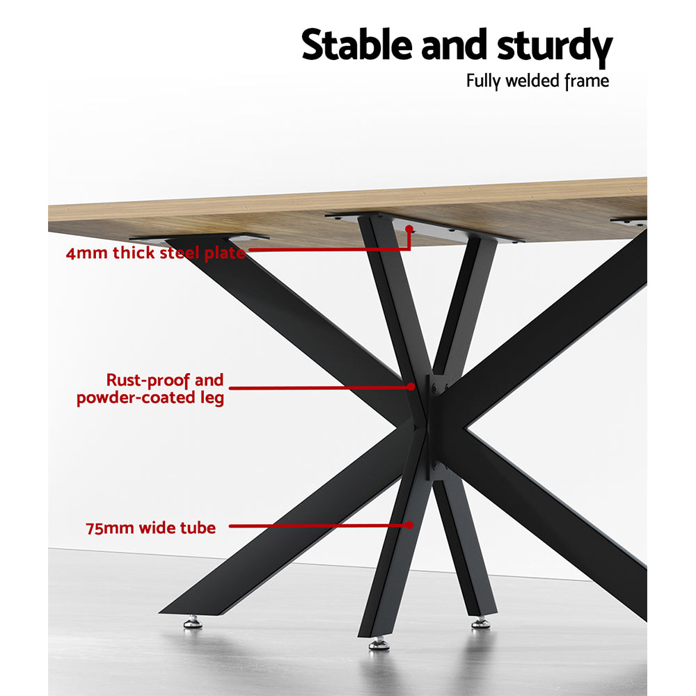 Starburst Table Legs Coffee Dining Table Legs Diy Metal Leg 150X78Cm