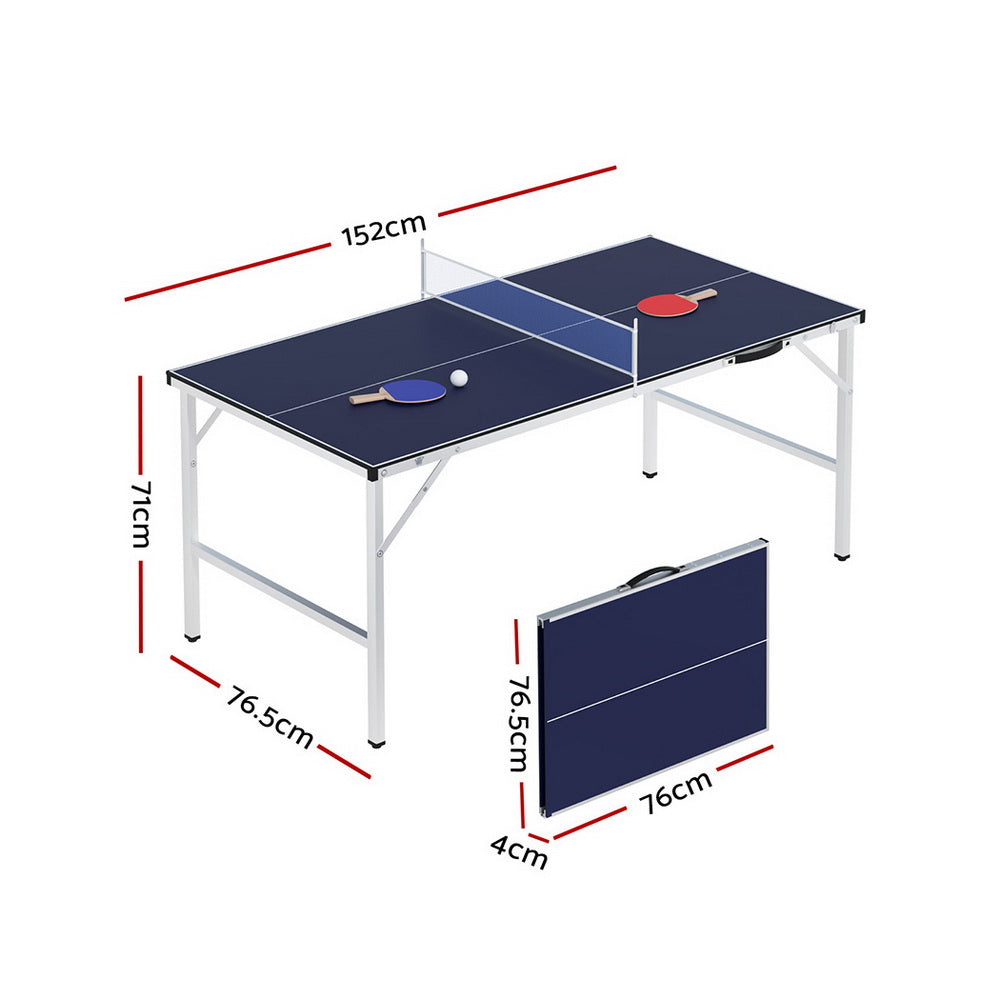 Table Tennis Ping Pong Table Portable Foldable Family Game Home Indoor | Table Tennis - photo 6