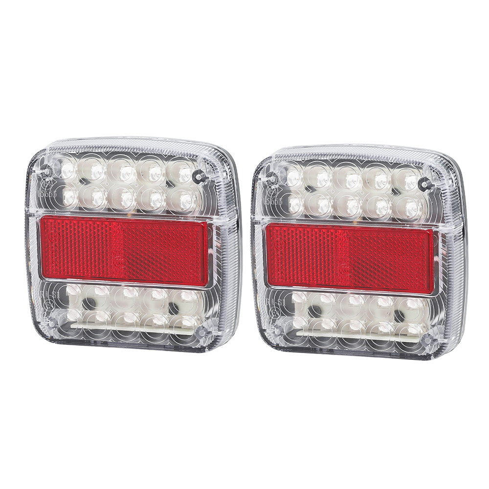 Pair 26 LED Tail Lights Stop Reverse Indicator 12V Ute Trailer Truck | Automotive Lights - photo 6