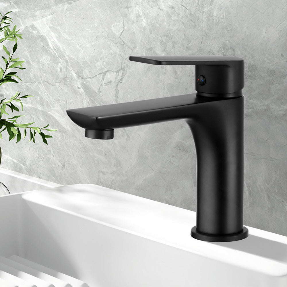 Bathroom Basin Mixer Tap Brass Faucet Vanity Sink Black