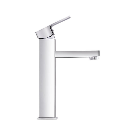 Bathroom Basin Mixer Tap Chrome Square Faucet Hot Cold