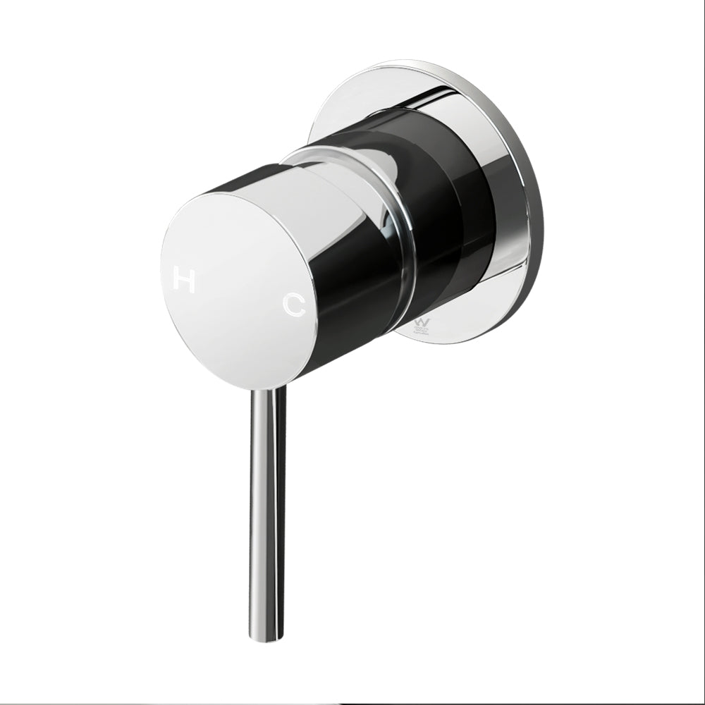 Basin Mixer Wall Tap Round Brass Faucet Shower Bathtub Chrome | Shower Accessories - photo 6