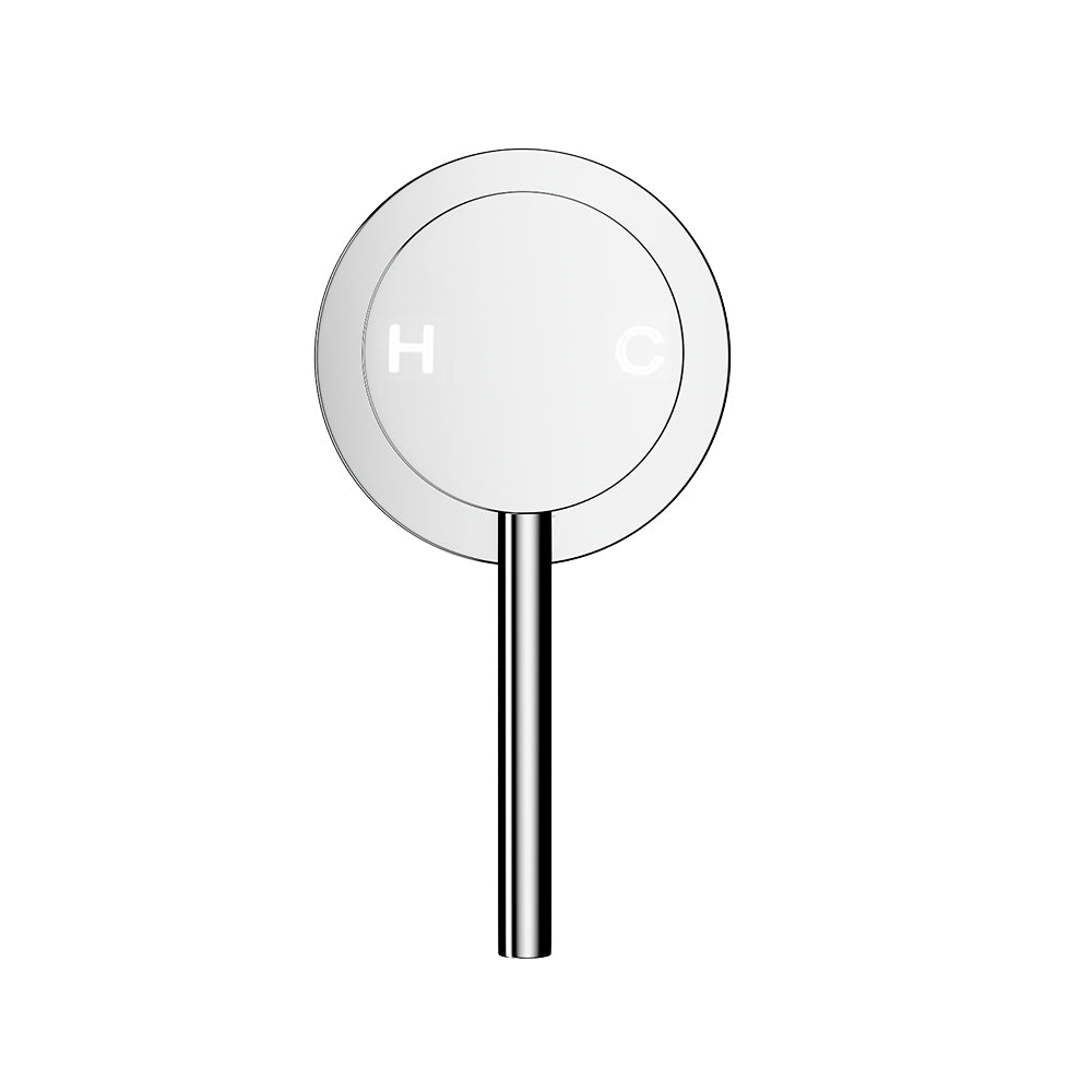 Basin Mixer Wall Tap Round Brass Faucet Shower Bathtub Chrome with Shower Accessories - photo 8