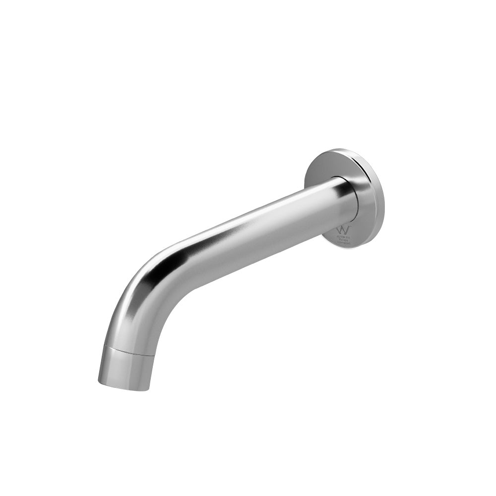 Wall Bath Mixer Tap Round Spout Shower Bathtub Chrome | Shower Accessories - photo 6