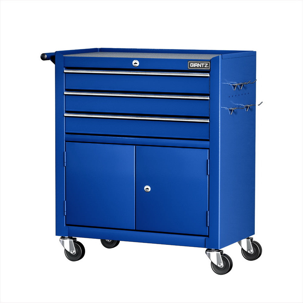 3 Drawer Tool Box Cabinet Chest Toolbox Garage Storage Organiser | 3 Drawer