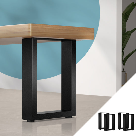 4X Coffee Dining Table Legs Bench Box DIY Steel Metal