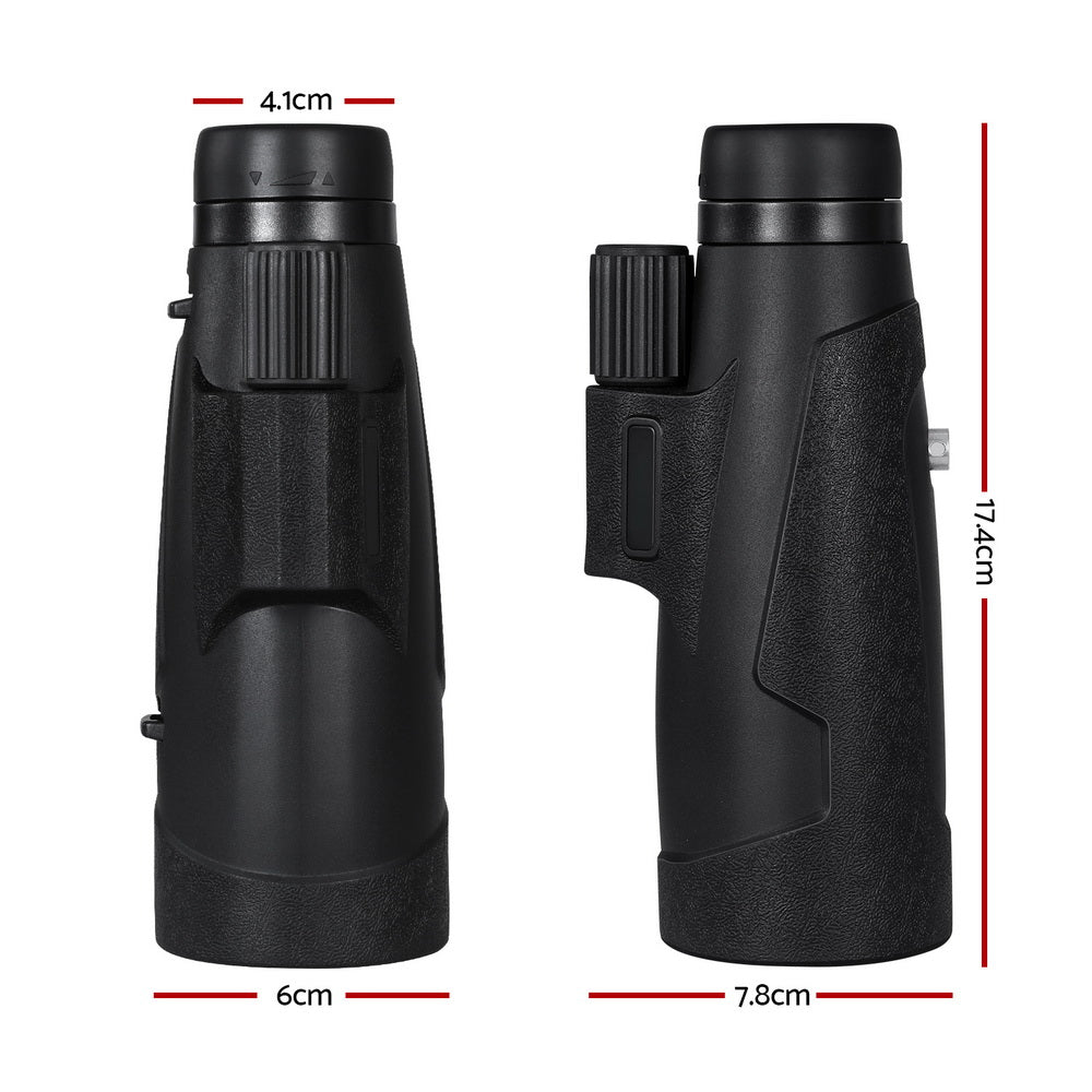 Portable 12X 50Mm Hd Monocular Telescope For Camping & Concerts, Camping Appliances