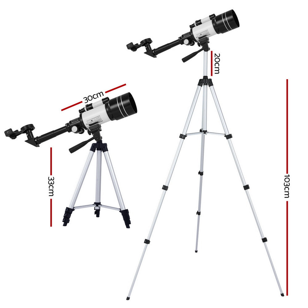 Kids & Adults 150X Hd Astronomy Telescope With Tripod