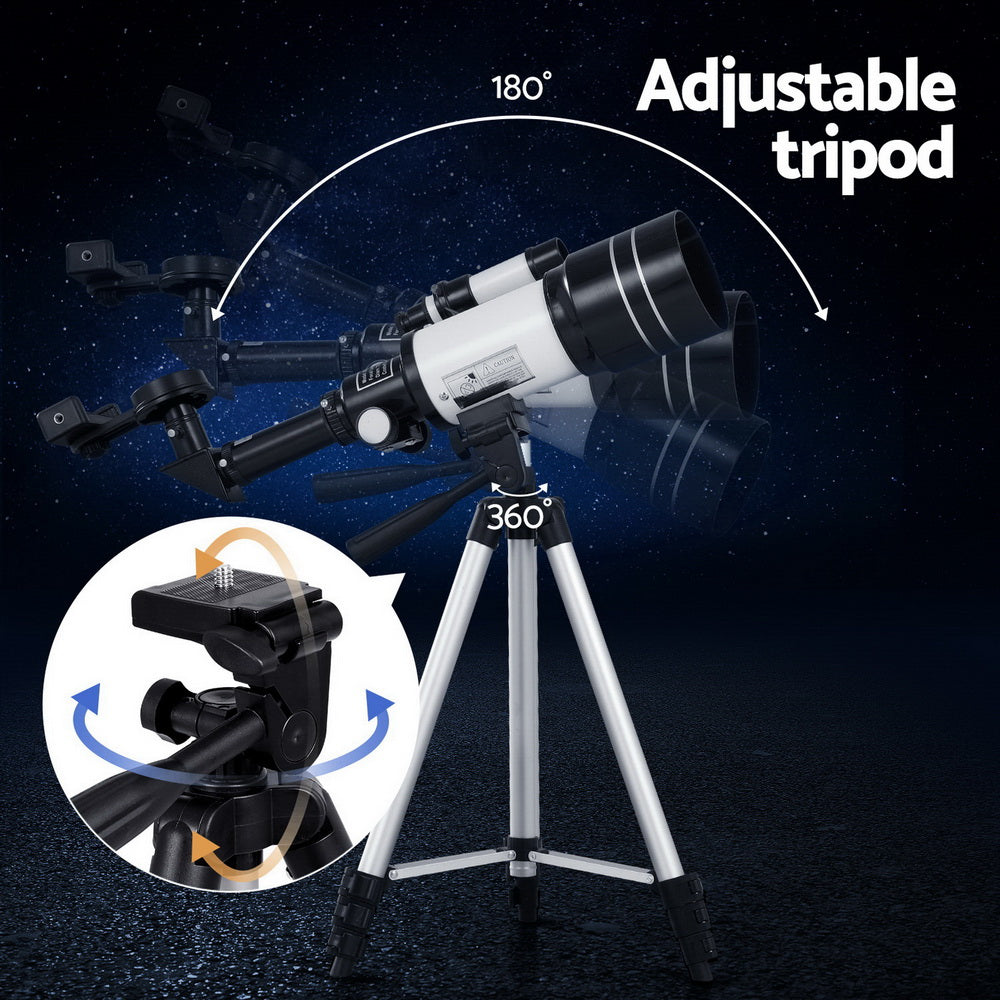 Kids & Adults 150X Hd Astronomy Telescope With Tripod