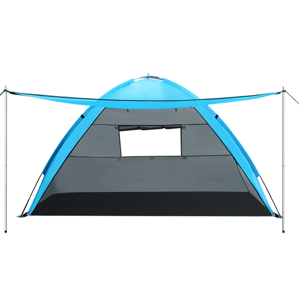 Camping Tent Beach Portable Hiking Sun Shade Shelter Fishing 4 Person with Weisshorn Tents