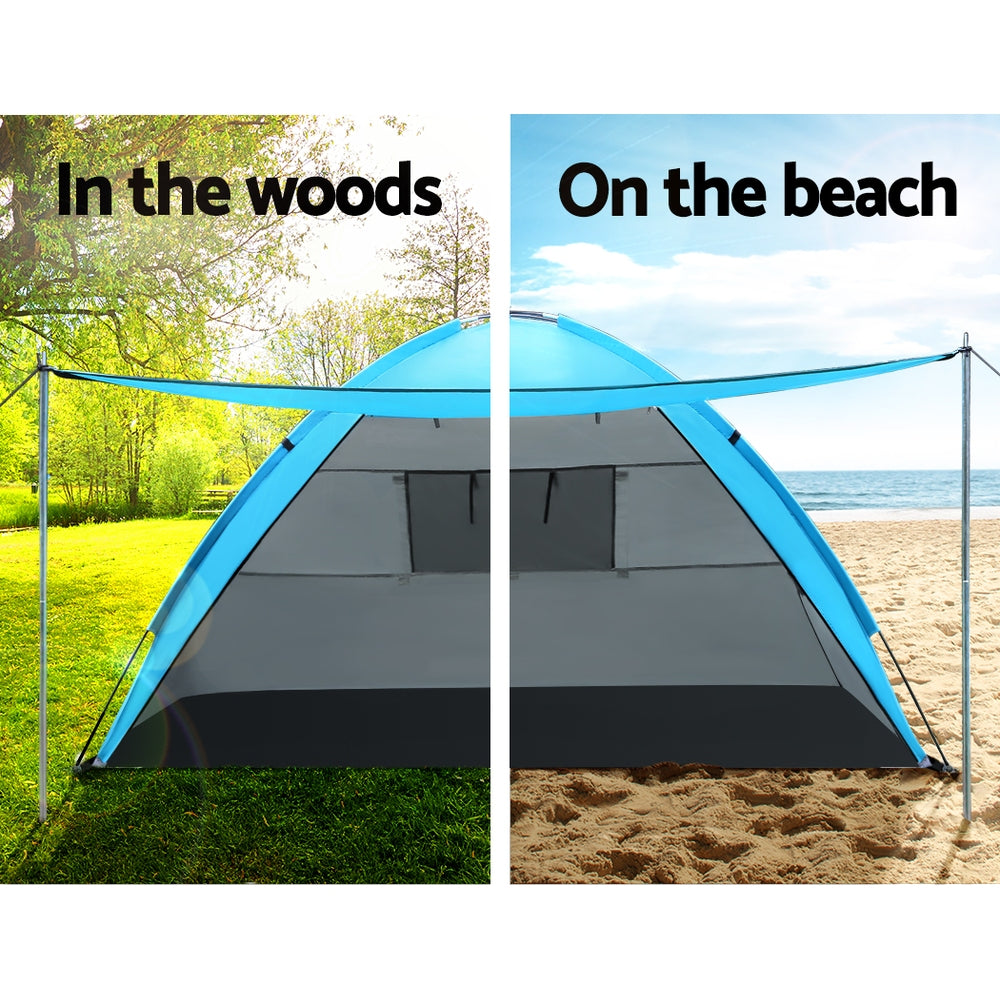 Weisshorn Tents - Camping Tent Beach Portable Hiking Sun Shade Shelter Fishing 4 Person