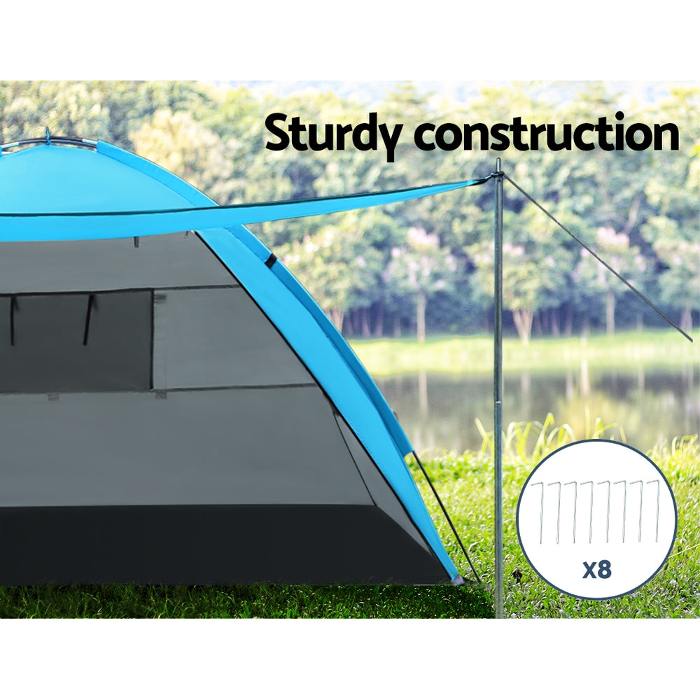 Camping Tent Beach Portable Hiking Sun Shade Shelter Fishing 4 Person | Weisshorn Tents