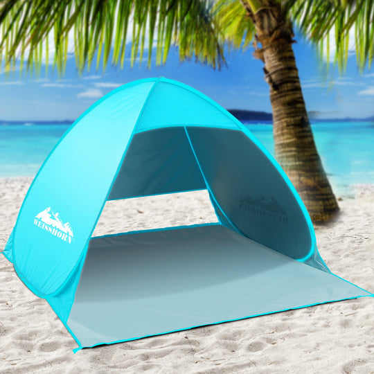 Pop Up Beach Tent Camping Hiking 3 Person Sun Shade Fishing Shelter, Tents