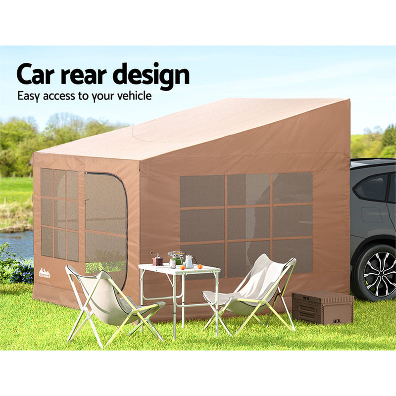 Camping Tent Car Suv Rear Side Canopy Portable Shelter