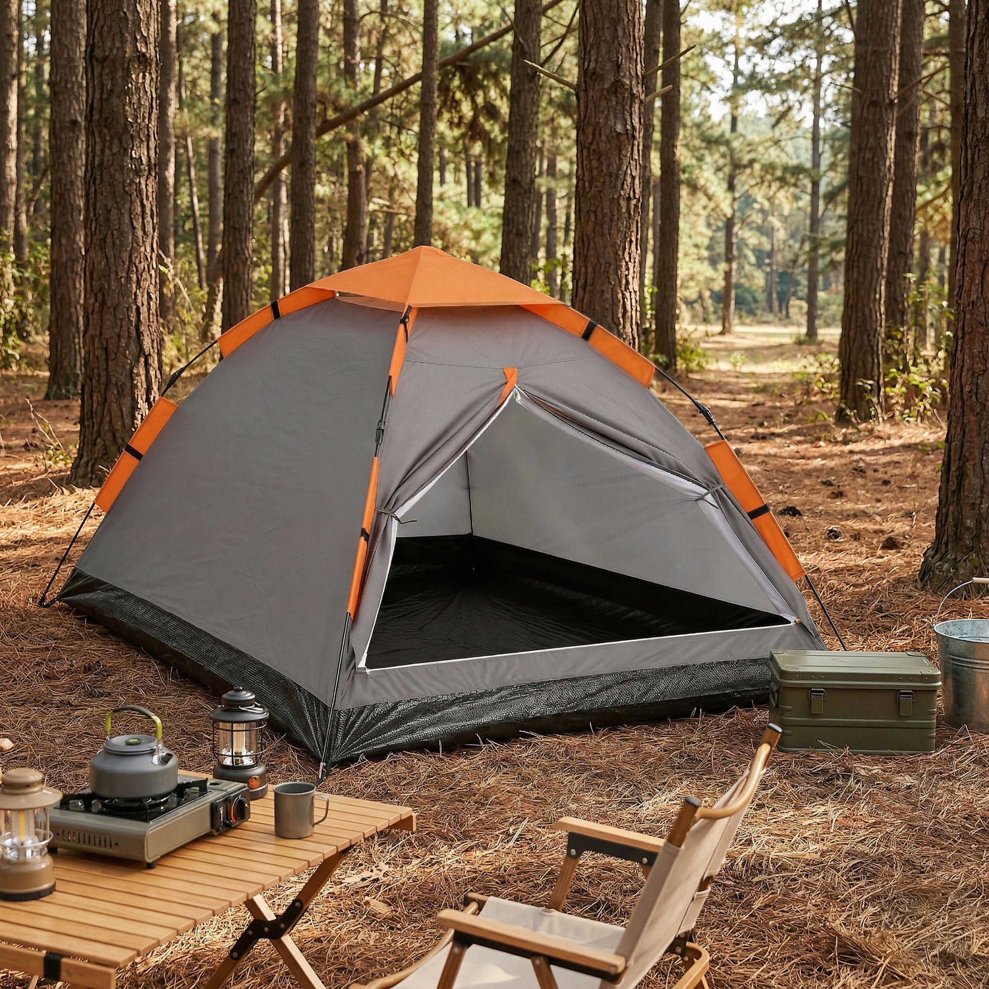 2-Person Instant Pop Up Camping Tent Waterproof Hiking Beach Gear