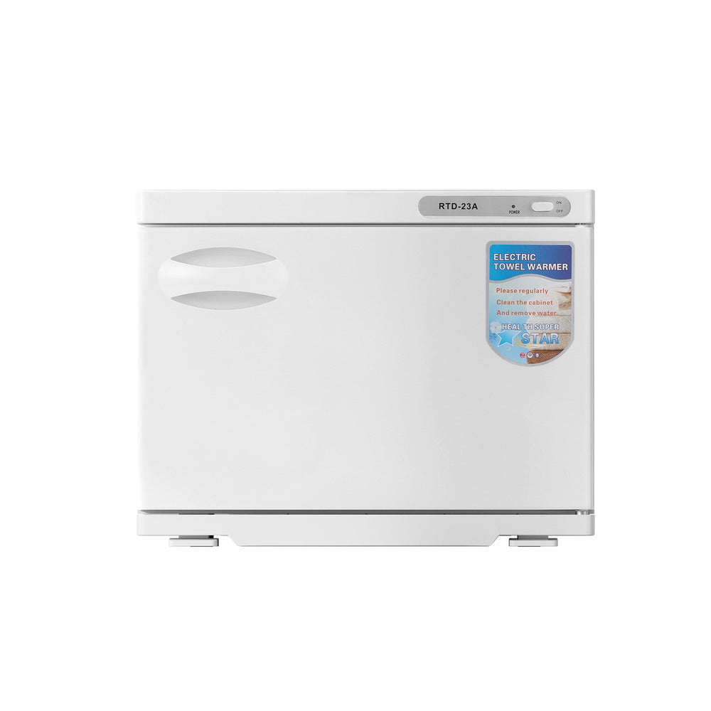 16L/23L/32L Towel Warmer UV Sterilizer Heater Cabinet Beauty Salon White