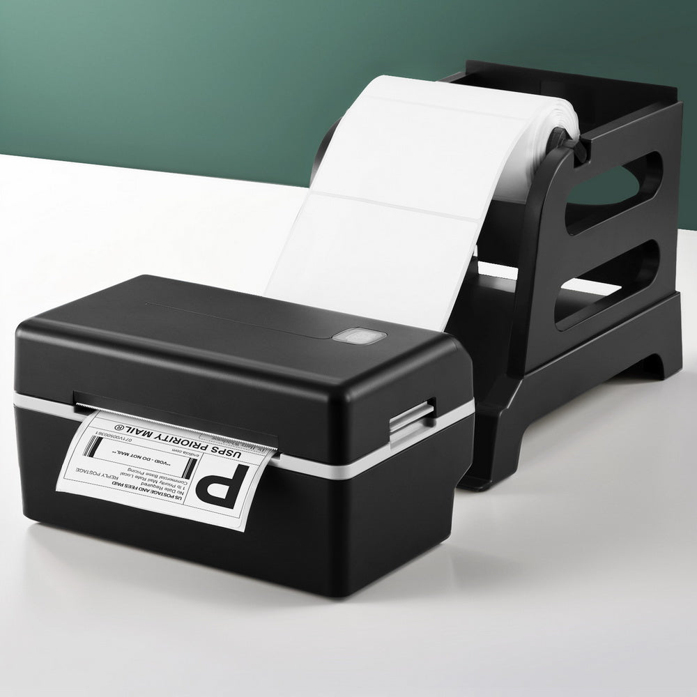 Thermal Label Printer Shipping Address Barcode USB Label Maker with Stand, Shipping Supplies