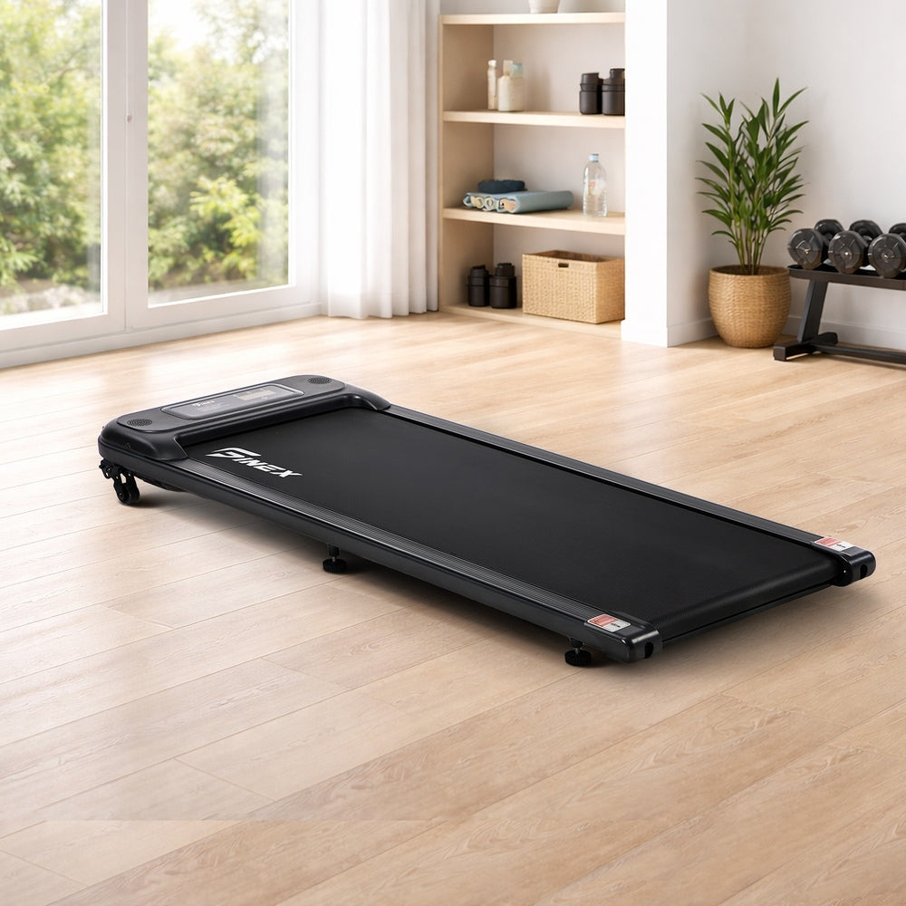 Finex Electric Walking Pad Under Desk Treadmill Portable Home Office Fitness