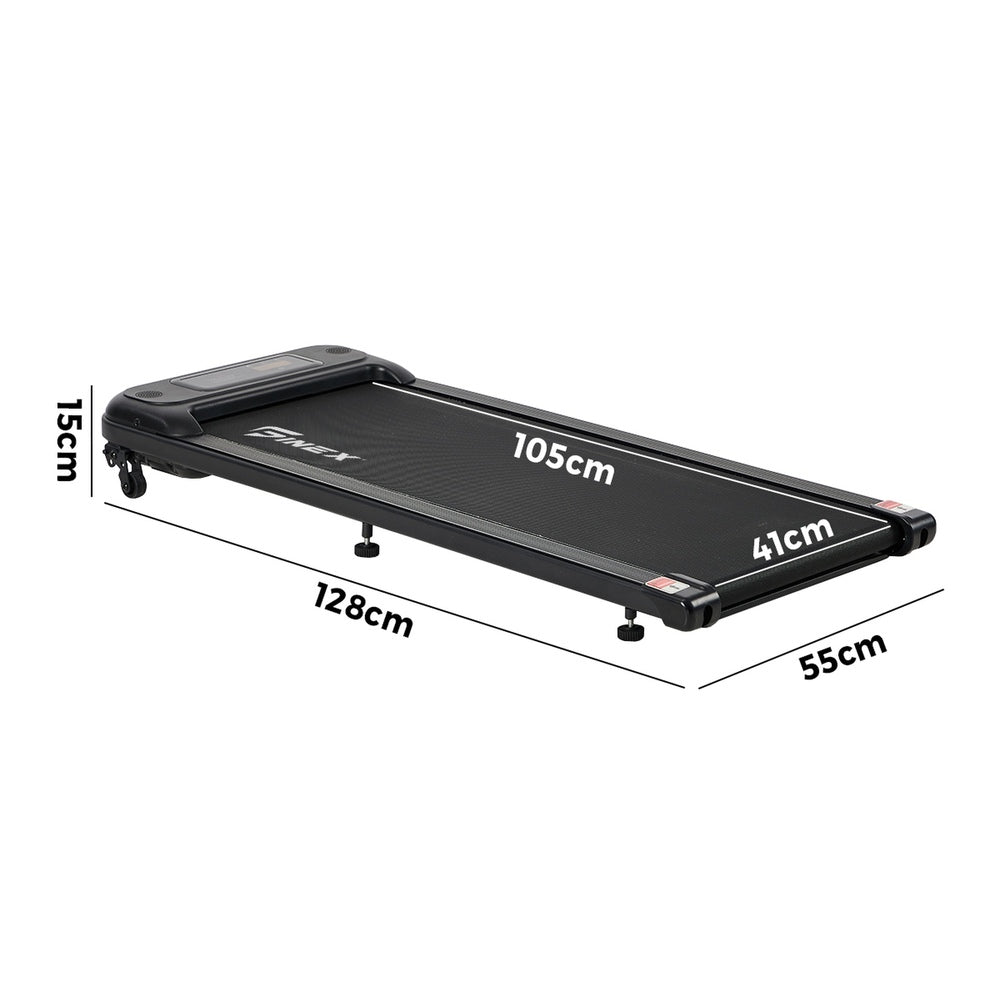 Finex Electric Walking Pad Under Desk Treadmill Portable Home Office Fitness